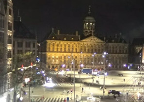 Obraz podglądu z kamery internetowej Amsterdam - Dam Square